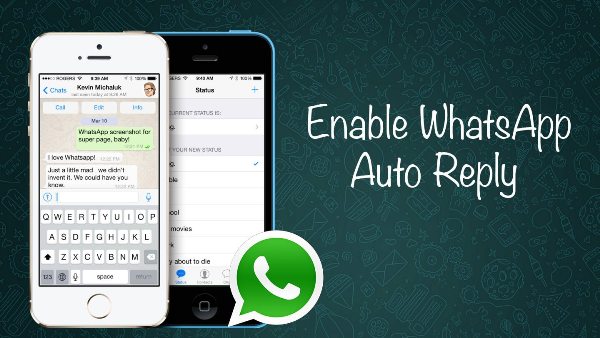Как настроить автоответчик WhatsApp в Android