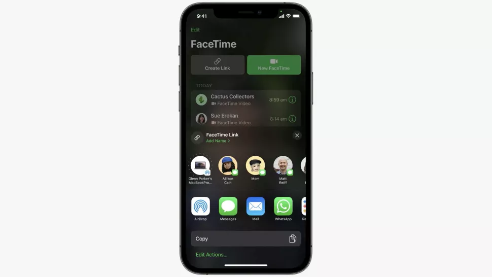 FaceTime на Android